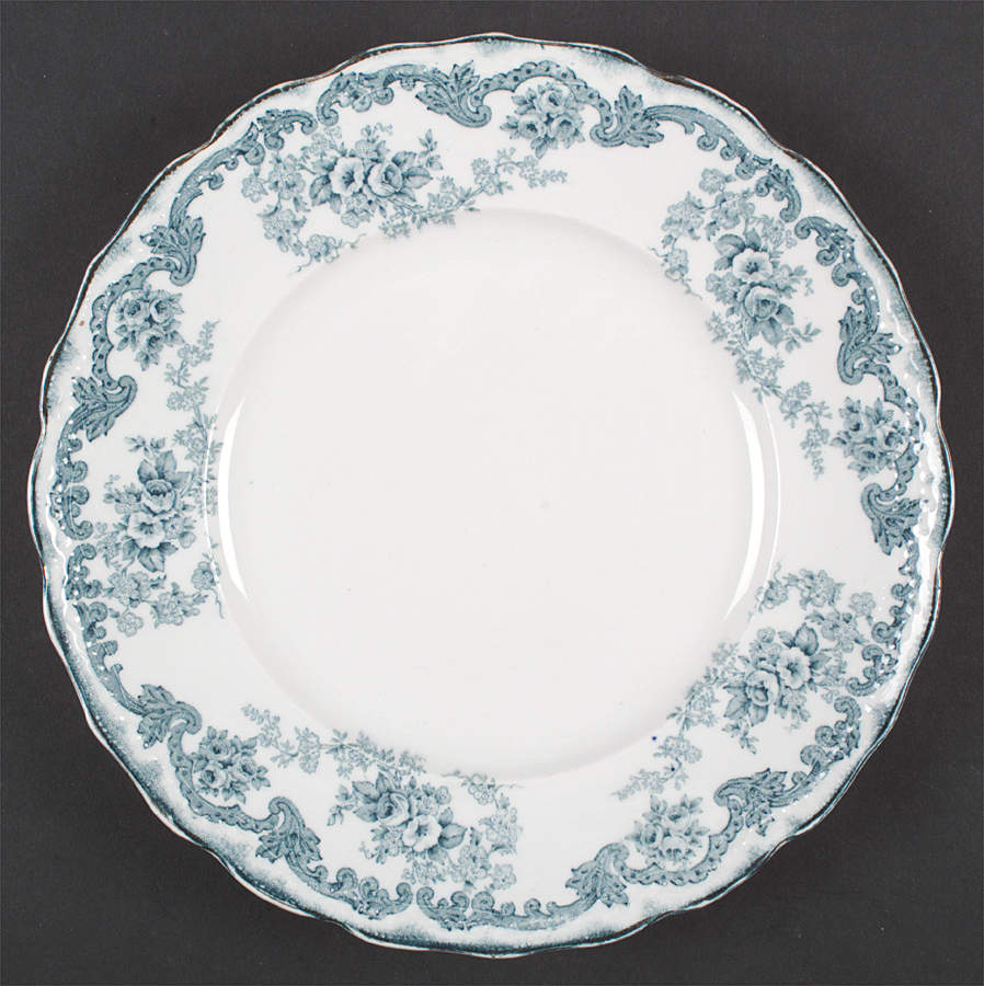 Harwood Blue Green Dinner Plate by New Wharf-1