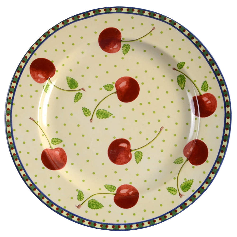 Cherries Jubilee Salad Plate by Noble Excellence-1