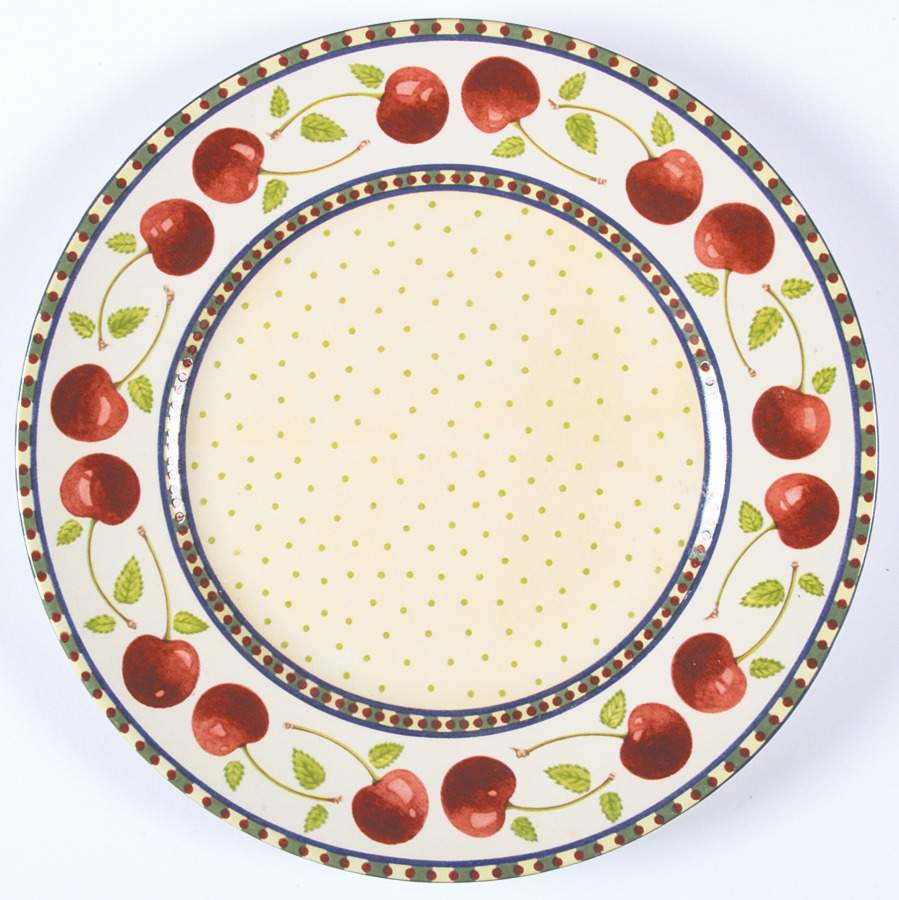 Cherries Jubilee Dinner Plate by Noble Excellence-1