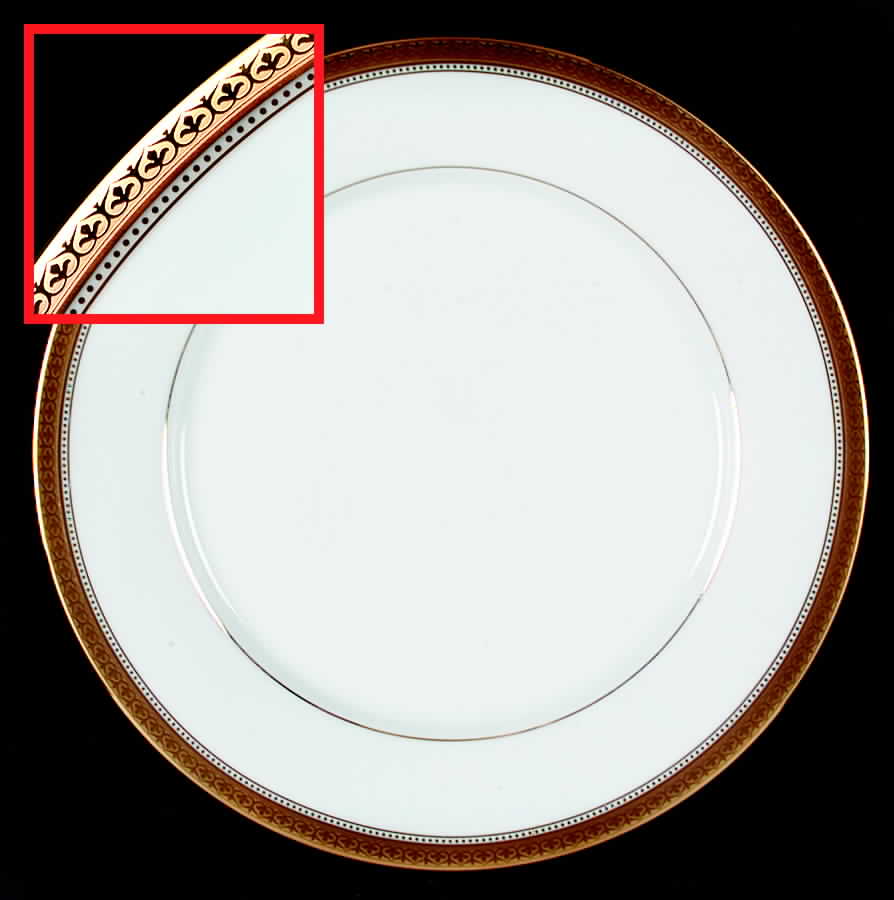 Manor Gold Dinner Plate by Noritake-1