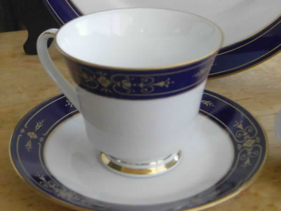 4040 Footed Cup & Saucer Set by Noritake-1