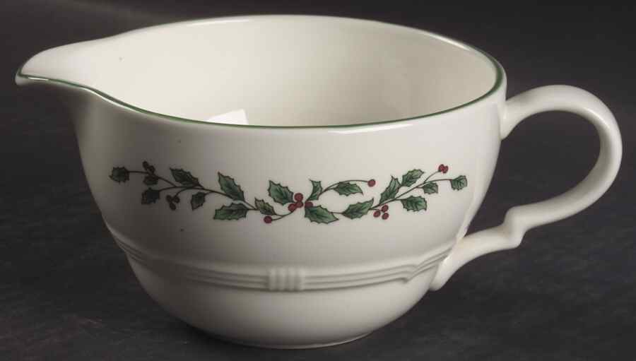 Holiday Greetings Open Sauce Boat by Nikko-1