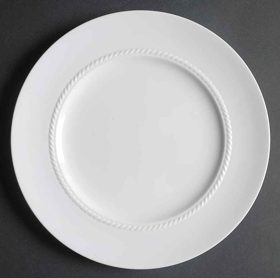Classic Braid Luncheon/Salad Plate by Nikko-1