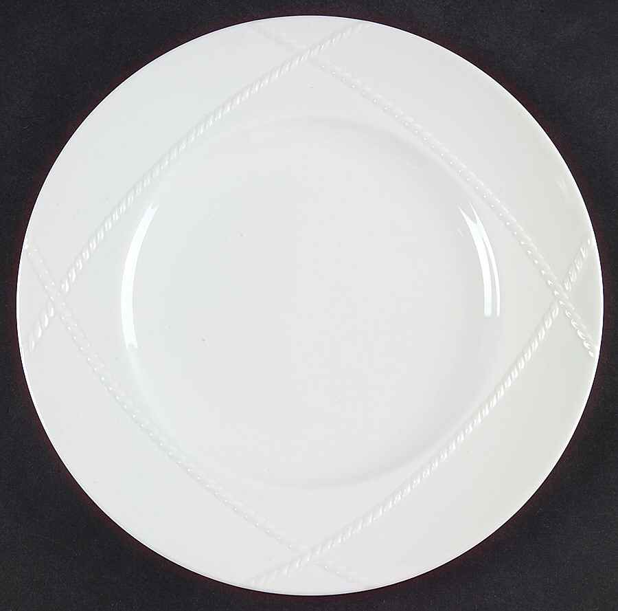 Classic Braid Accent Luncheon Plate by Nikko-1