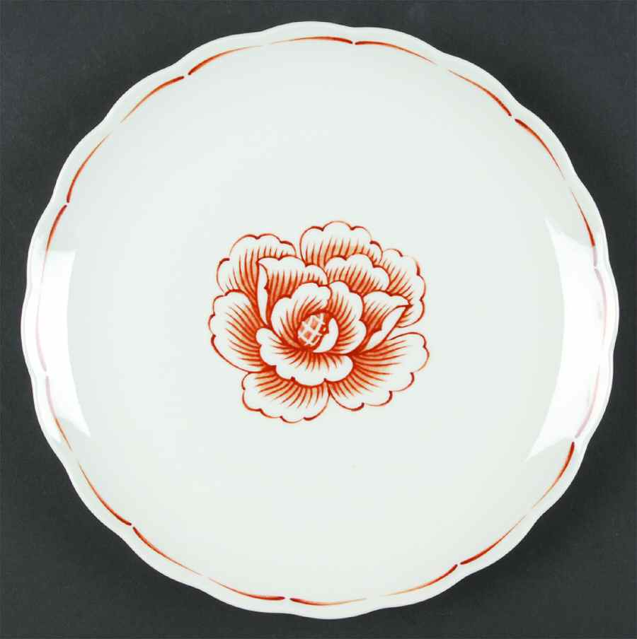 Hana Floral Luncheon Plate by Nikko-1