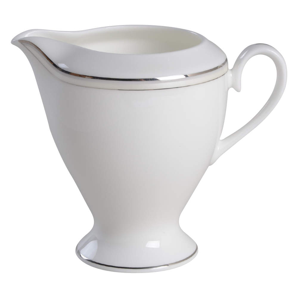 Platinum Pearl Creamer by Nikko-1