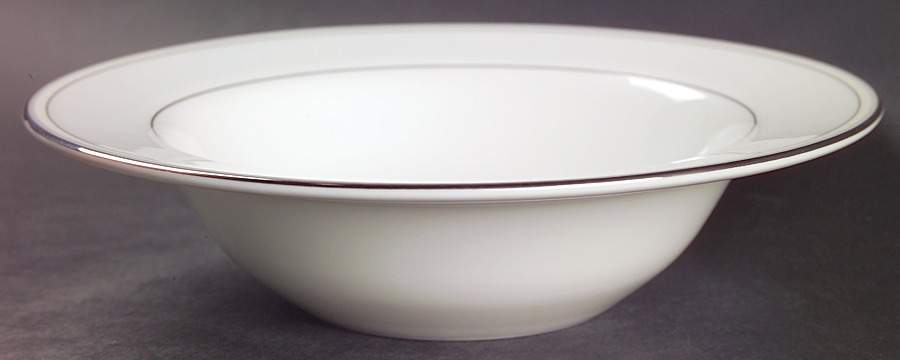 Platinum Pearl Rim Fruit/Dessert (Sauce) Bowl by Nikko-1