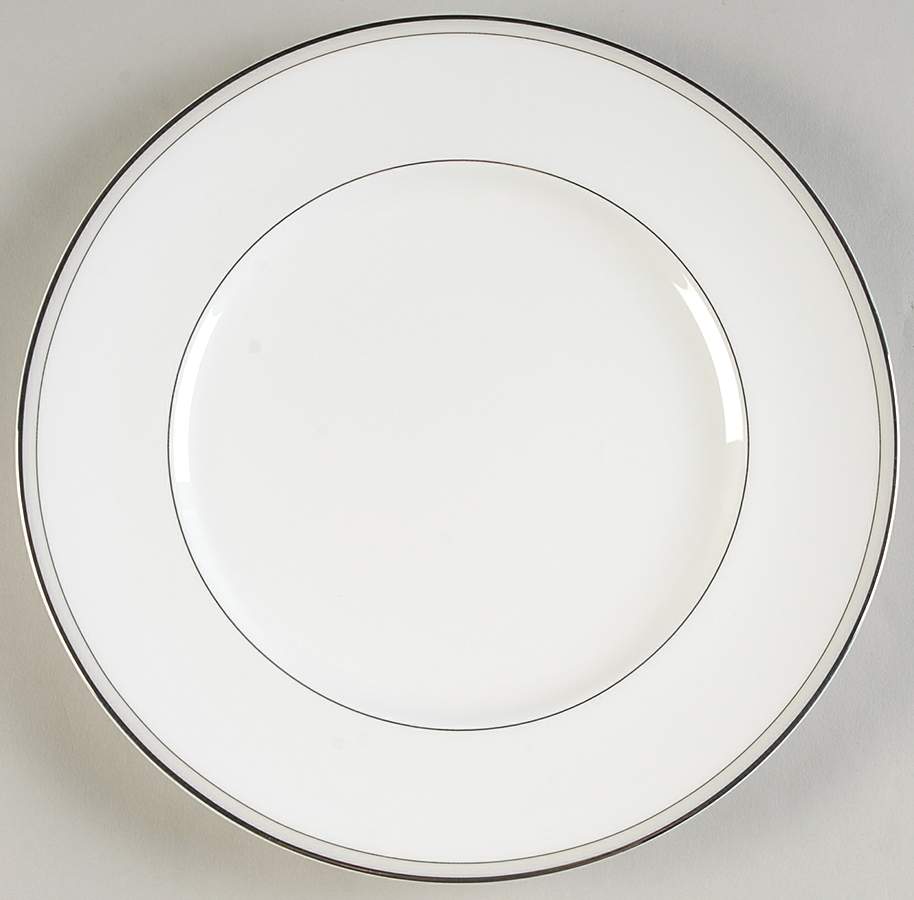 Platinum Pearl Luncheon Plate by Nikko-1