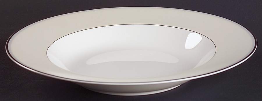Natural Pearl 9" Soup/Pasta Bowl by Nikko-1
