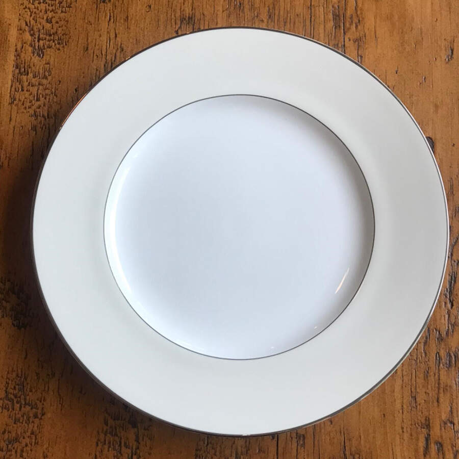Champagne Pearl Salad Plate by Nikko-1