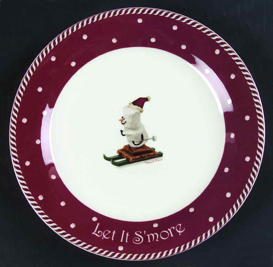 Let It S'More Salad Plate by Nikko-1