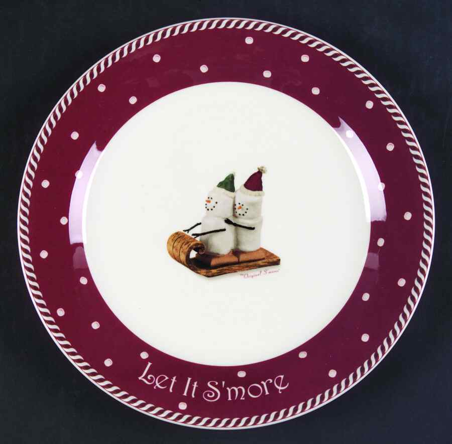 Let It S'More Salad Plate by Nikko-1