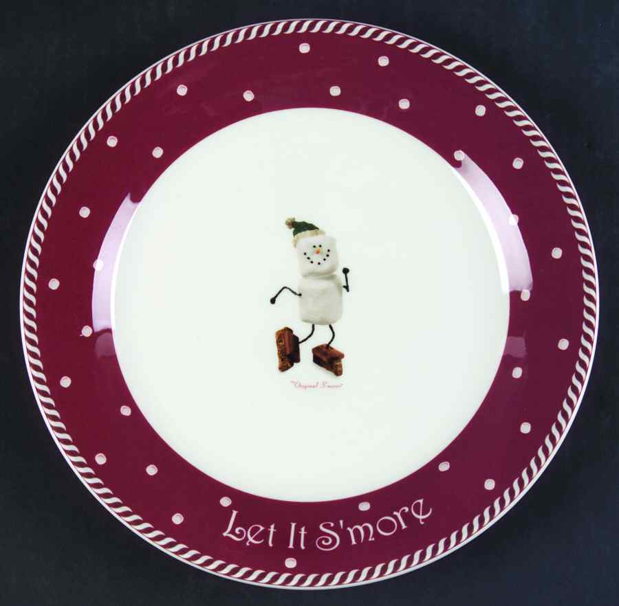 Let It S'More Salad Plate by Nikko-1
