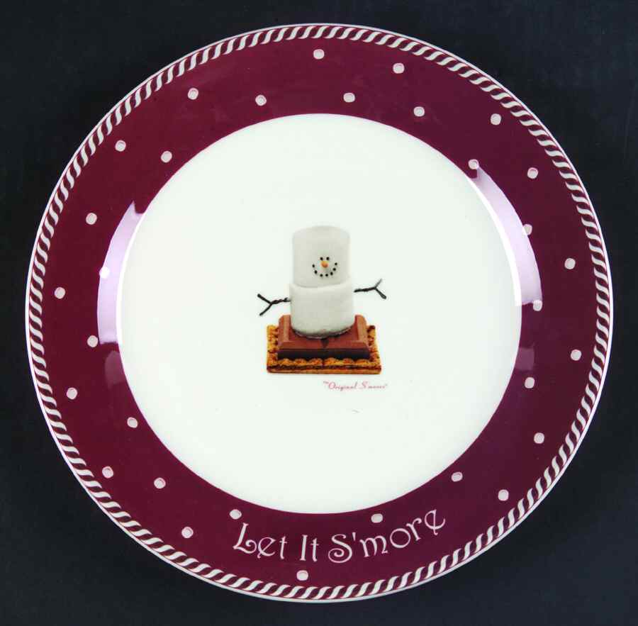 Let It S'More Salad Plate by Nikko-1