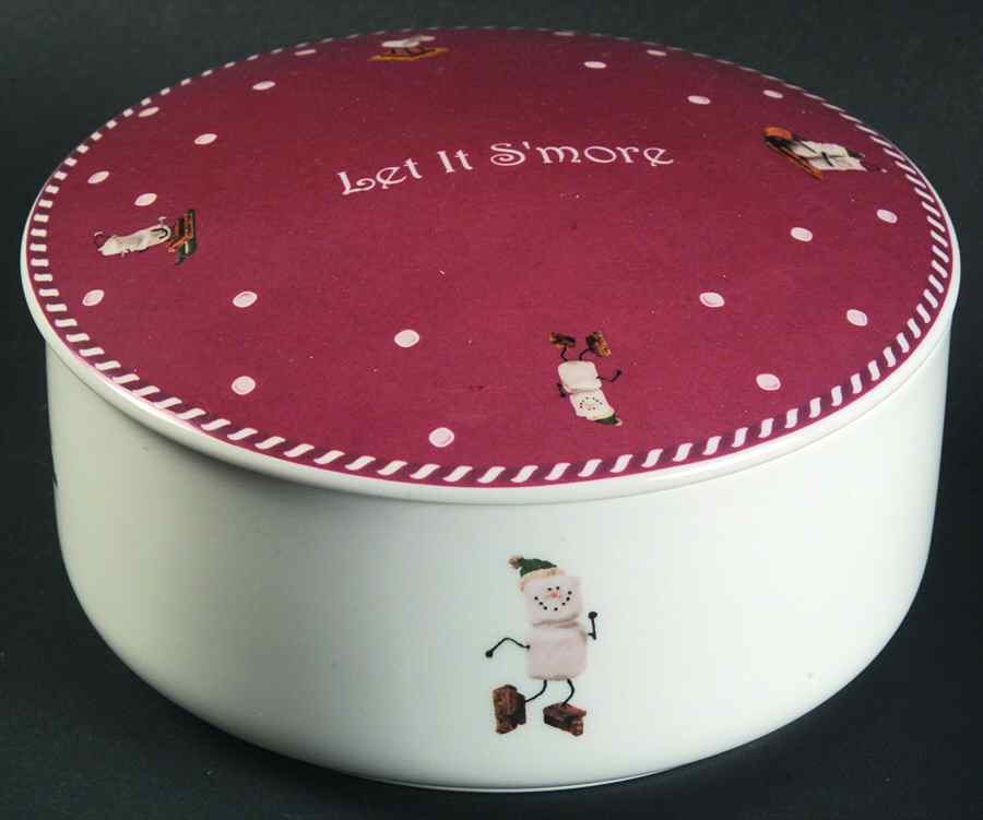 Let It S'More Candy Box & Lid by Nikko-1