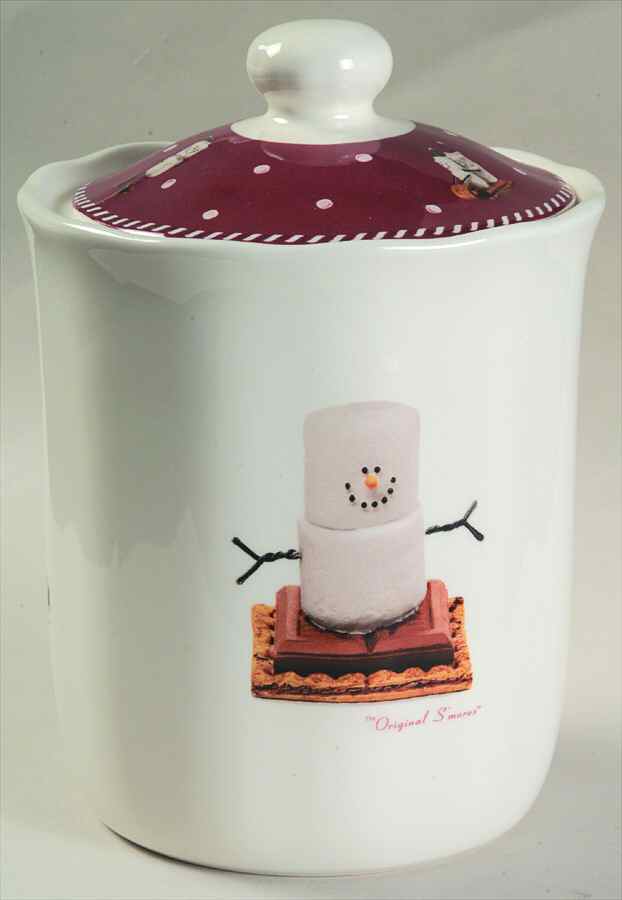 Let It S'More Medium Canister & Lid by Nikko-1