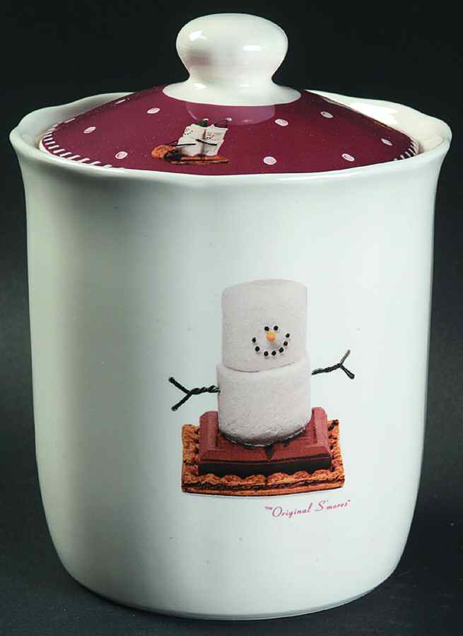 Let It S'More Small Canister & Lid by Nikko-1