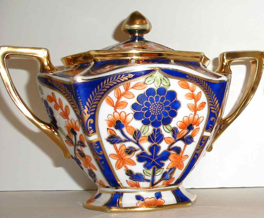 N2076 Sugar Bowl & Lid by Noritake-1