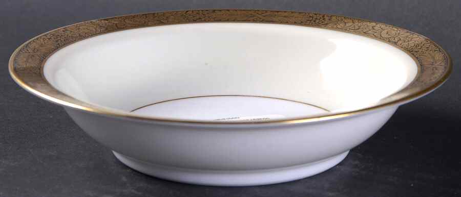 Goldkin (No #) Rim Fruit/Dessert (Sauce) Bowl by Noritake-1