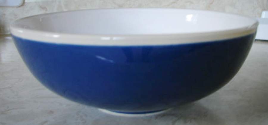 Crew Mariner Blue 8" Round Vegetable Bowl by Nautica-1