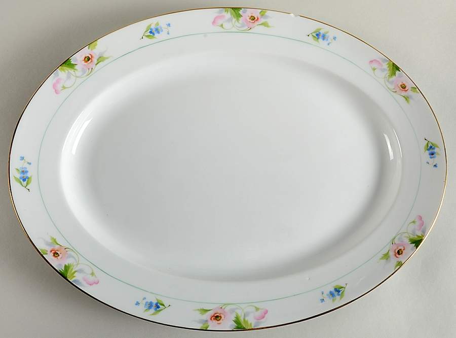 N400 16" Oval Serving Platter by Noritake-1