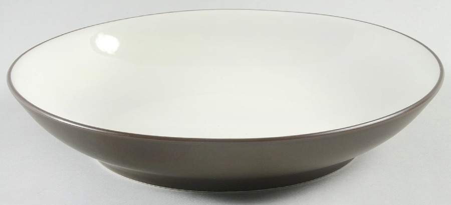 Colorwave Chocolate 9" Individual Pasta Bowl by Noritake-1