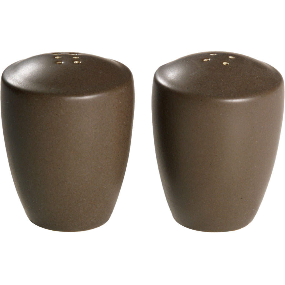 Colorwave Chocolate Salt & Pepper Set by Noritake-1