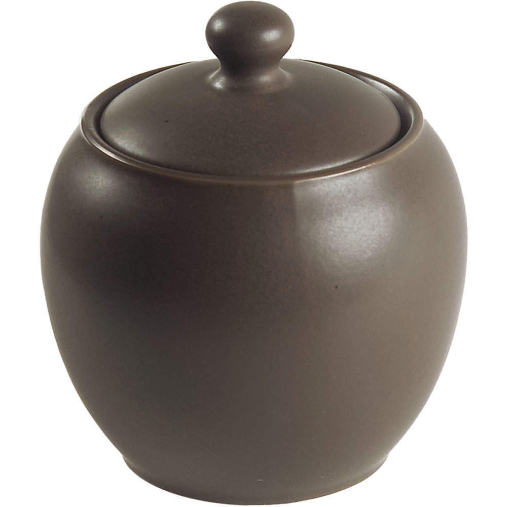 Colorwave Chocolate Sugar Bowl & Lid by Noritake-1