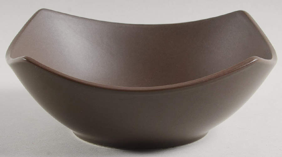 Colorwave Chocolate 7" Square Bowl by Noritake-1