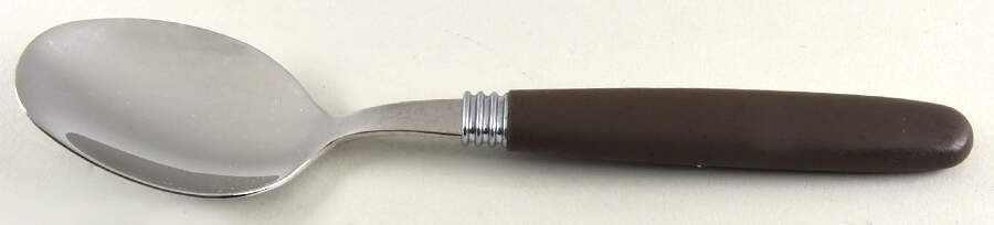 Colorwave Chocolate Place/Oval Soup Spoon by Noritake-1