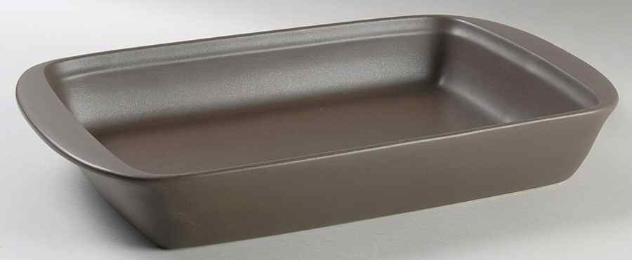 Colorwave Chocolate 15" Rectangular Baker by Noritake-1