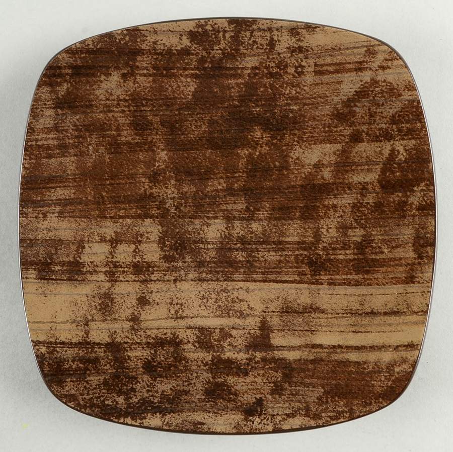 Colorwave Chocolate Square Accent Salad Plate by Noritake-1