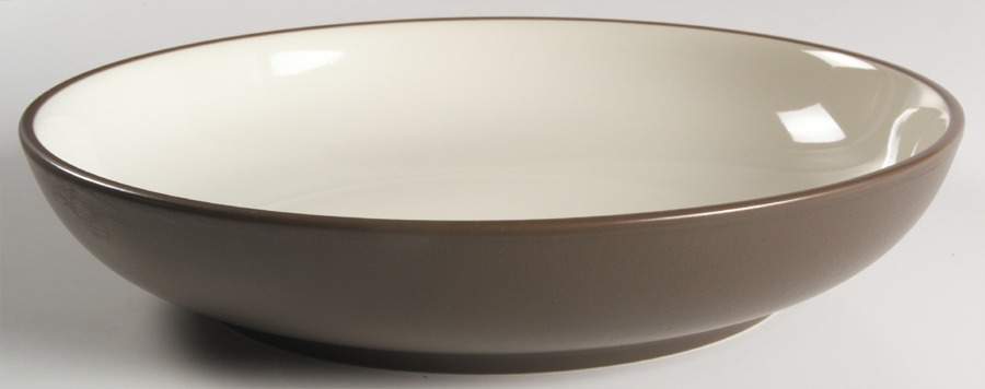 Colorwave Chocolate 12" Pasta Serving Bowl by Noritake-1