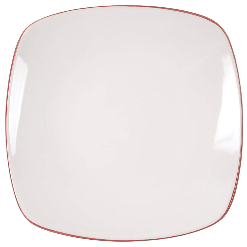 Colorwave Raspberry Square Salad Plate by Noritake-1
