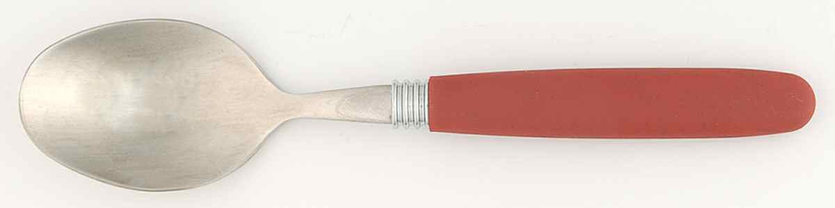 Colorwave Raspberry Place/Oval Soup Spoon by Noritake-1