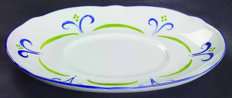 Blue Spring Relish/Butter Tray by Noritake-1