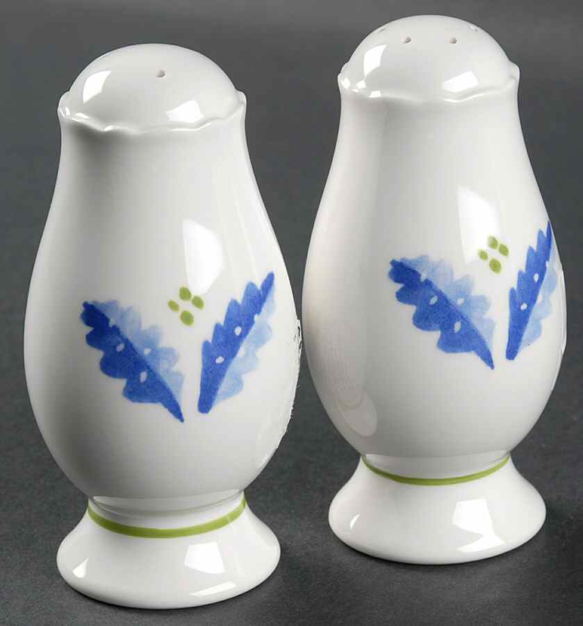Blue Spring Salt & Pepper Set by Noritake-1