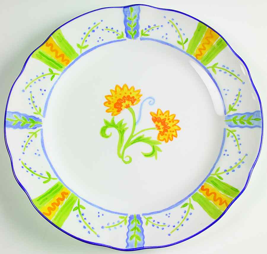 Sunshine Floral Dinner Plate by Noritake-1