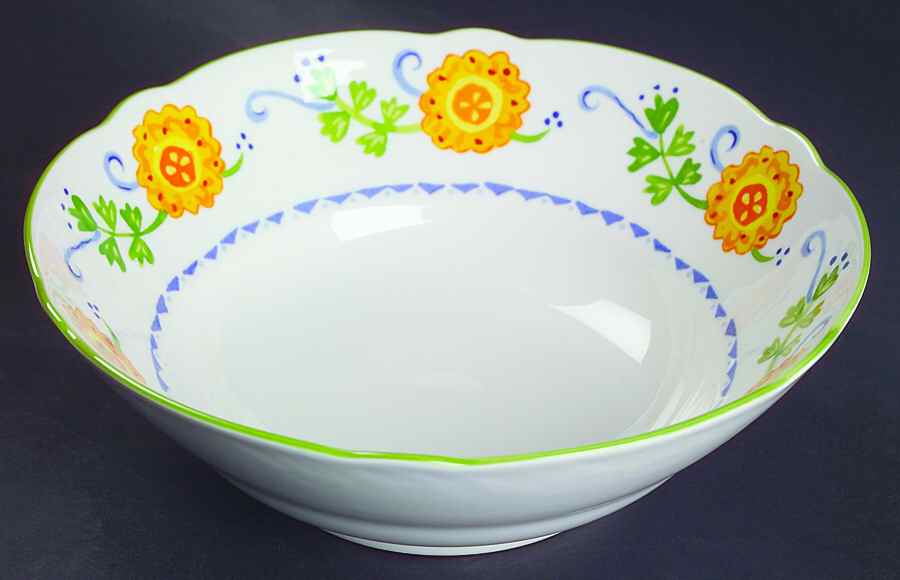 Sunshine Floral Coupe Cereal Bowl by Noritake-1