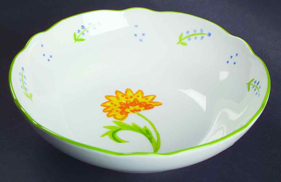 Sunshine Floral Fruit/Dessert (Sauce) Bowl by Noritake-1
