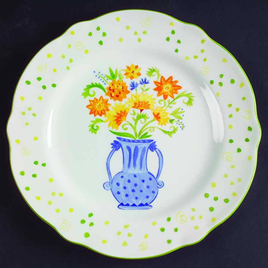 Sunshine Floral Salad Plate by Noritake-1