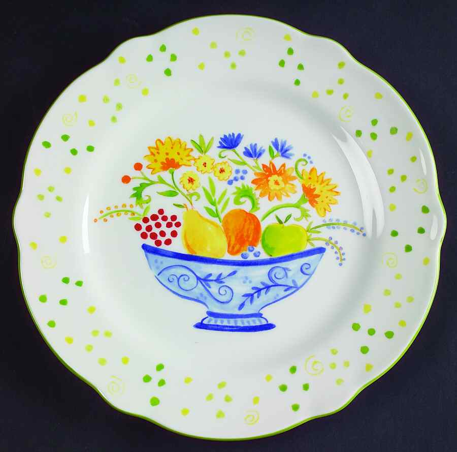 Sunshine Floral Salad Plate by Noritake-1