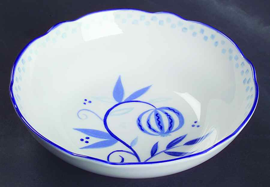 Blue Sunrise Fruit/Dessert (Sauce) Bowl by Noritake-1