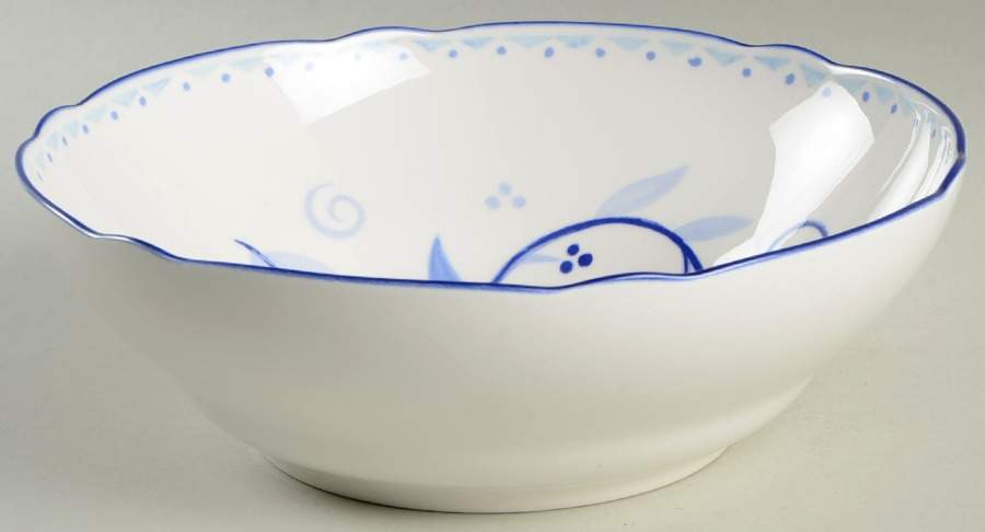 Blue Sunrise 8" Round Vegetable Bowl by Noritake-1