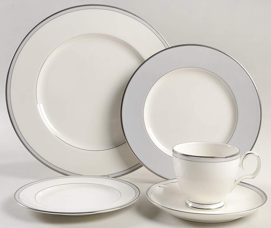 Aegean Mist 5 Piece Place Setting by Noritake-1