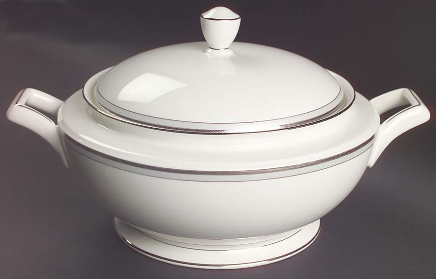 Aegean Mist Round Covered Vegetable by Noritake-1