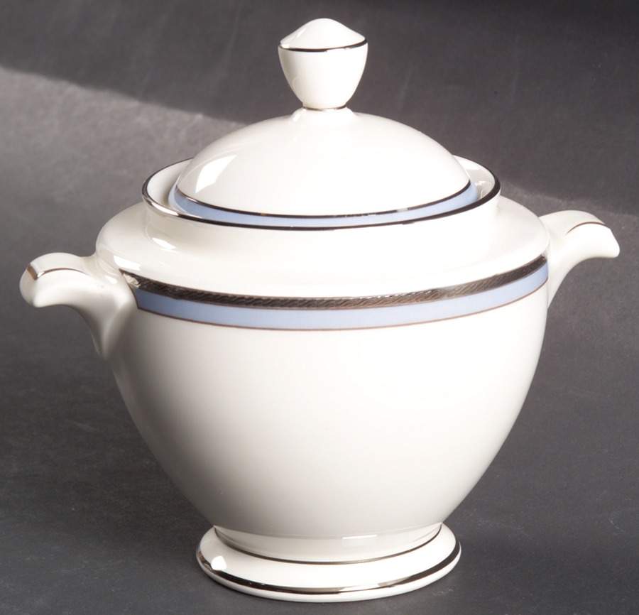 Aegean Sky Sugar Bowl & Lid by Noritake-1