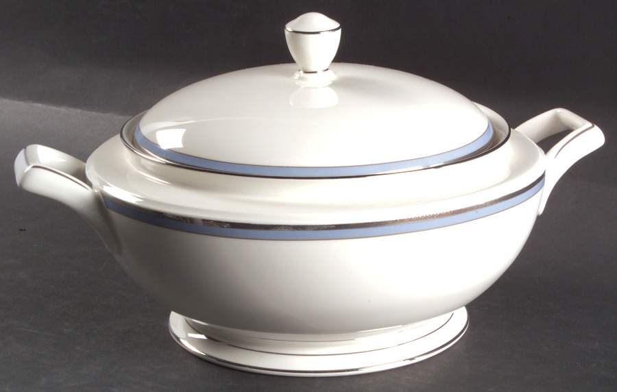 Aegean Sky Round Covered Vegetable by Noritake-1
