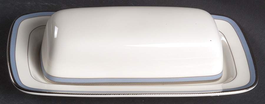 Aegean Sky 1/4 Lb Covered Butter by Noritake-1