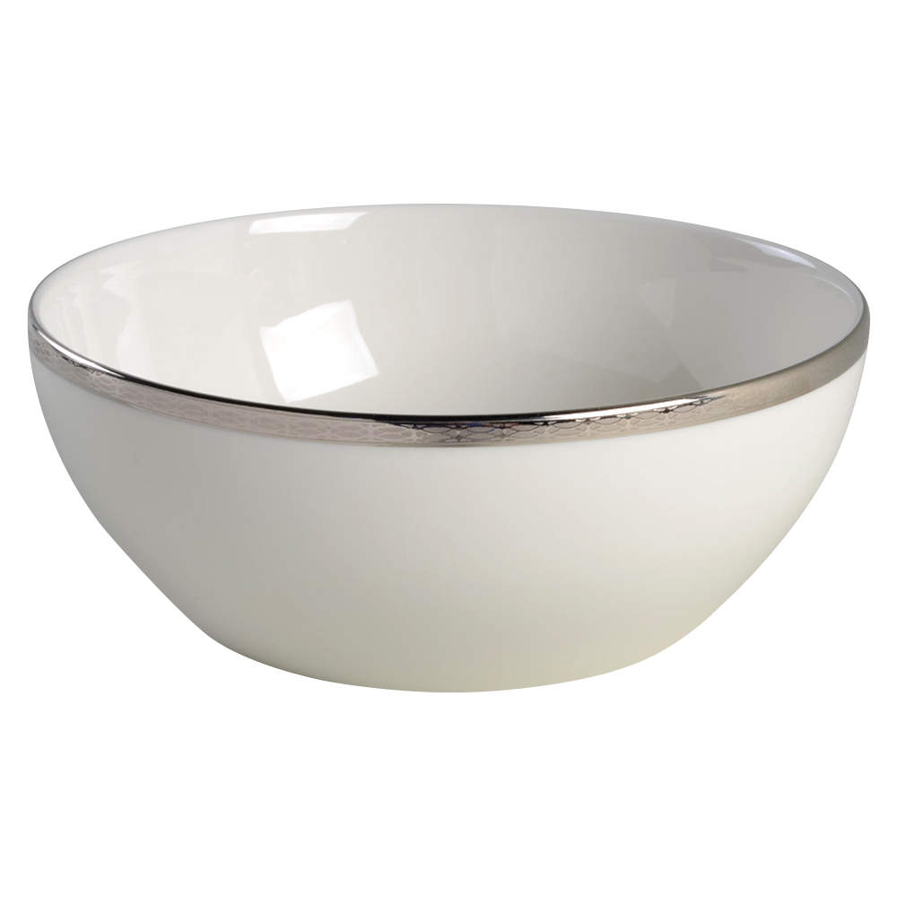 Cascade Platinum 7" Round Vegetable Bowl by Noritake-1
